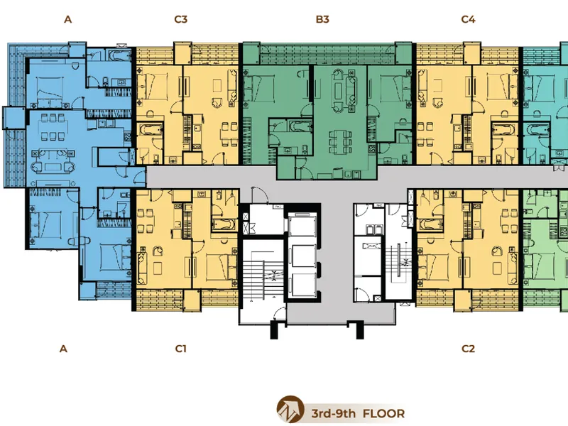 Touch hill Place Elegant · ผังชั้น 1