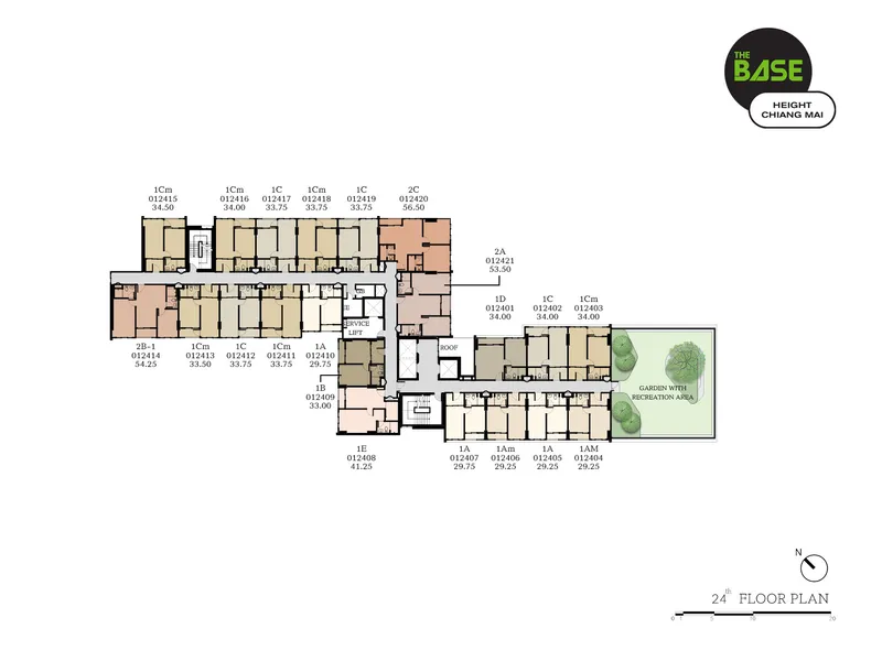 เดอะ เบส ไฮท์ - เชียงใหม่ · ผังชั้น 7