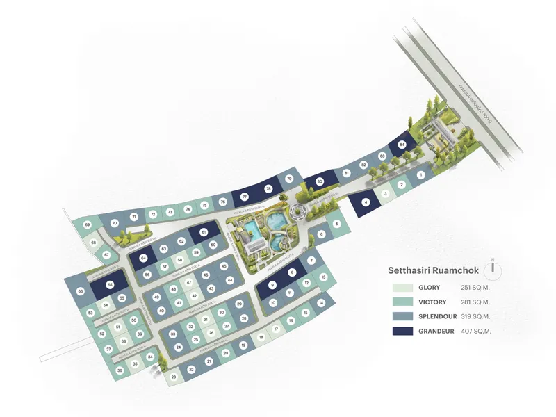 Setthasiri Ruamchok · Master plan