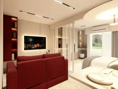 Photo of a 1-bedroom condo at Vieng Ping Mansion in Chiang Mai