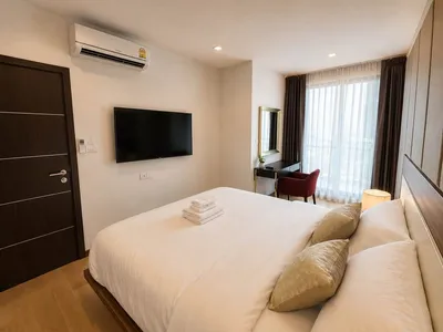 มุมมองห้องนอนเพิ่มเติมในคอนโด 1 ห้องนอนที่ The Astra Condo เชียงใหม่