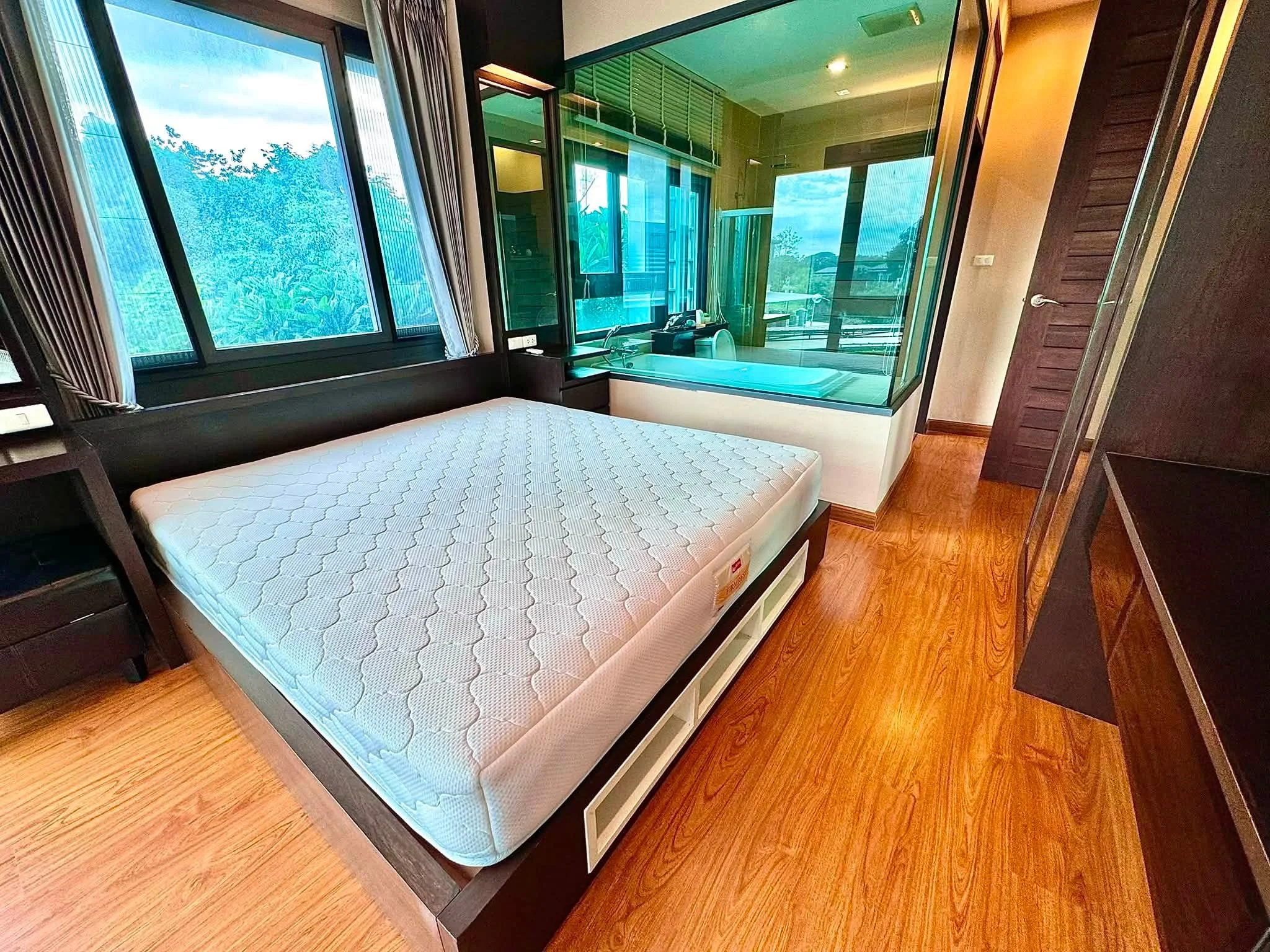 Additional bedroom view in a 2-bedroom condo at Himma Garden Condominium in Chiang Mai