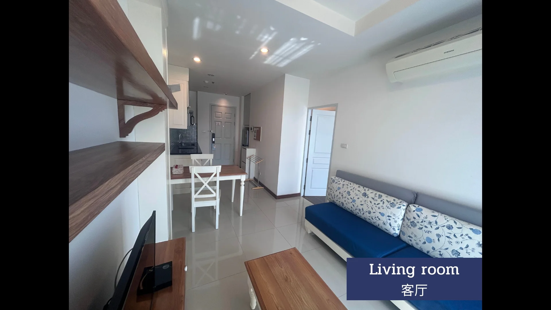 คอนโด 1 ห้องนอน | ใกล้คูเมือง