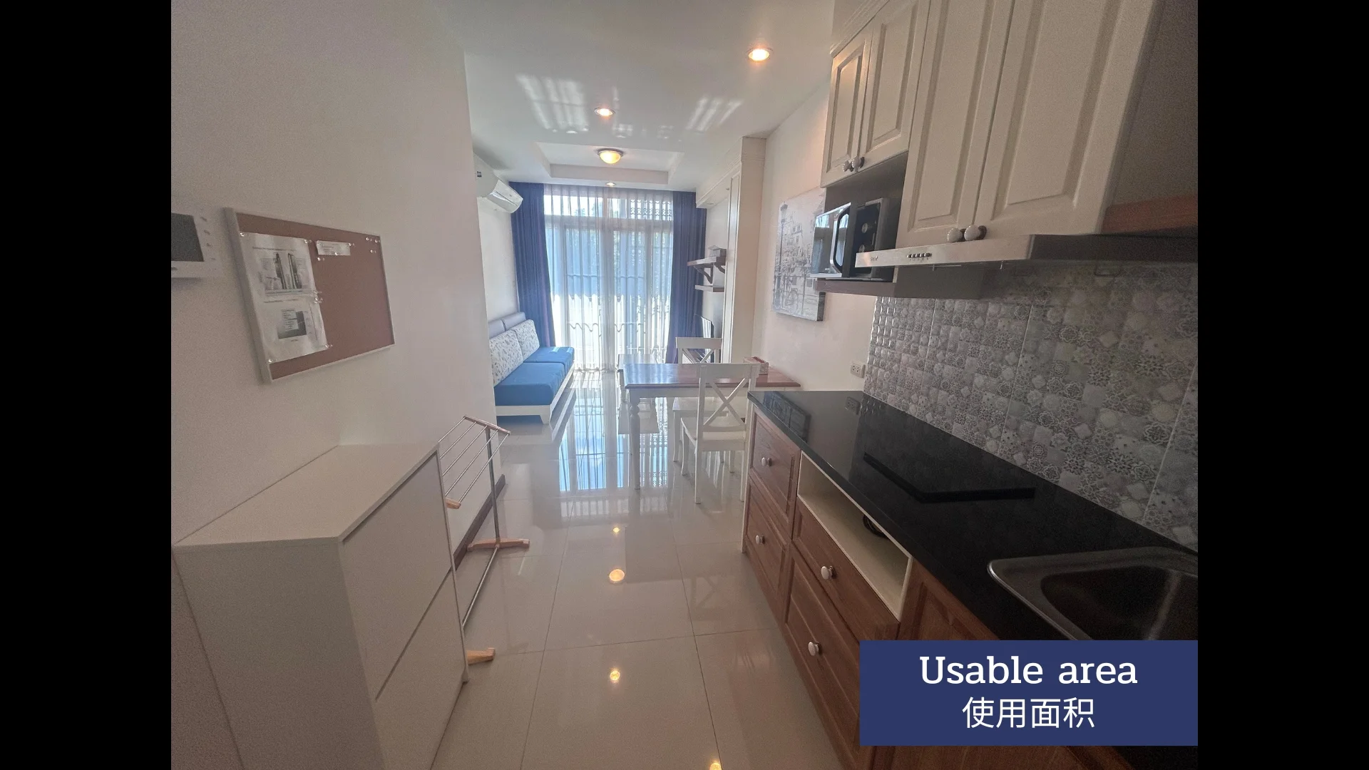 คอนโด 1 ห้องนอน | ใกล้คูเมือง