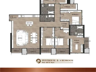 Touch hill Place Elegant · Penthouse B